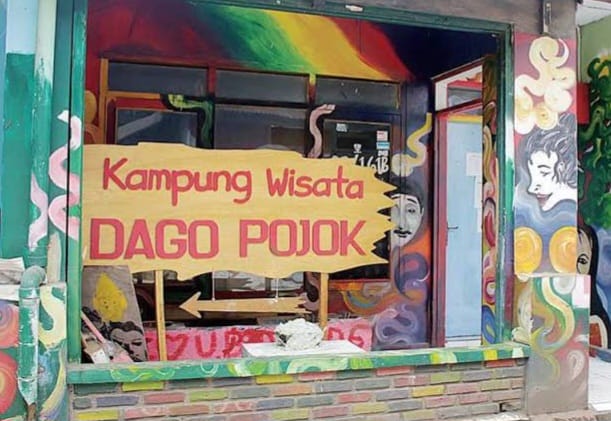 Kampung Dago Pojok, Destinasi Wisata Terbaru 2024 Bandung, Tampilkan Kombinasi Edukasi Seni Budaya