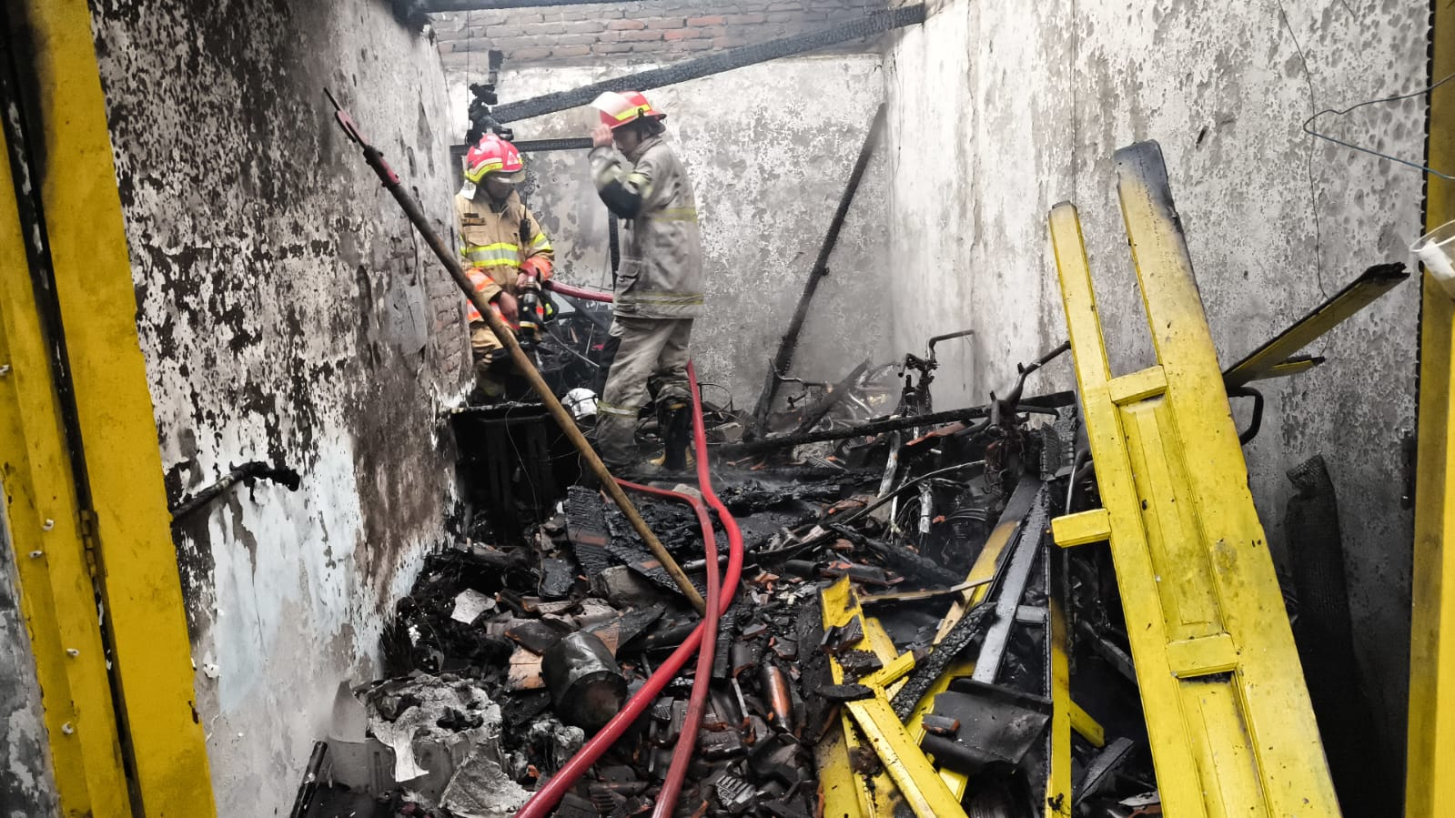 Rumah Penjual Kembang Api di Caturtunggal Sleman Ludes Terbakar, Sempat Terdengar Ledakan Beruntun