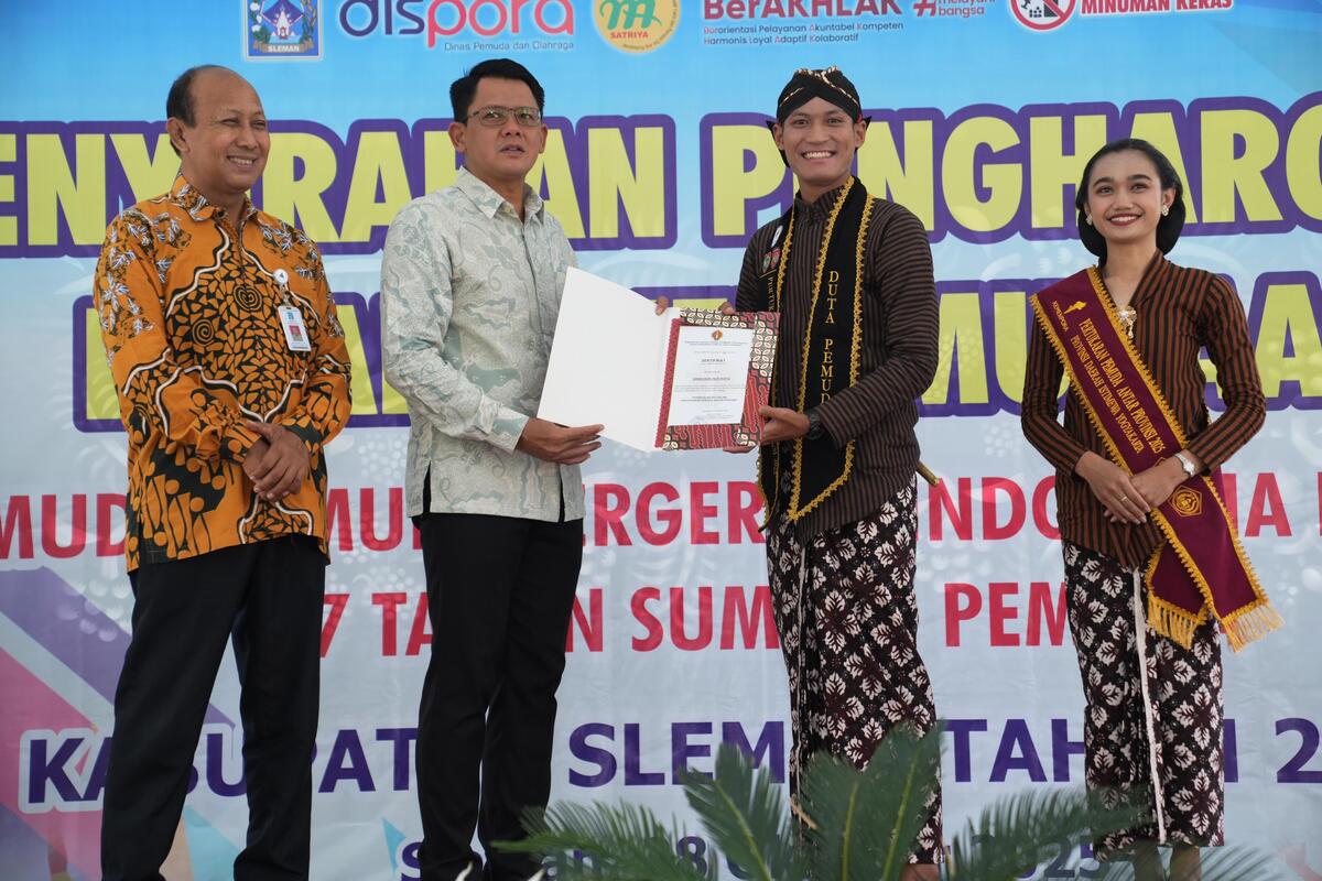 Wabup Danang Ajak Pemuda Sleman Berkarya dan Beraksi Nyata di Hari Sumpah Pemuda ke-97