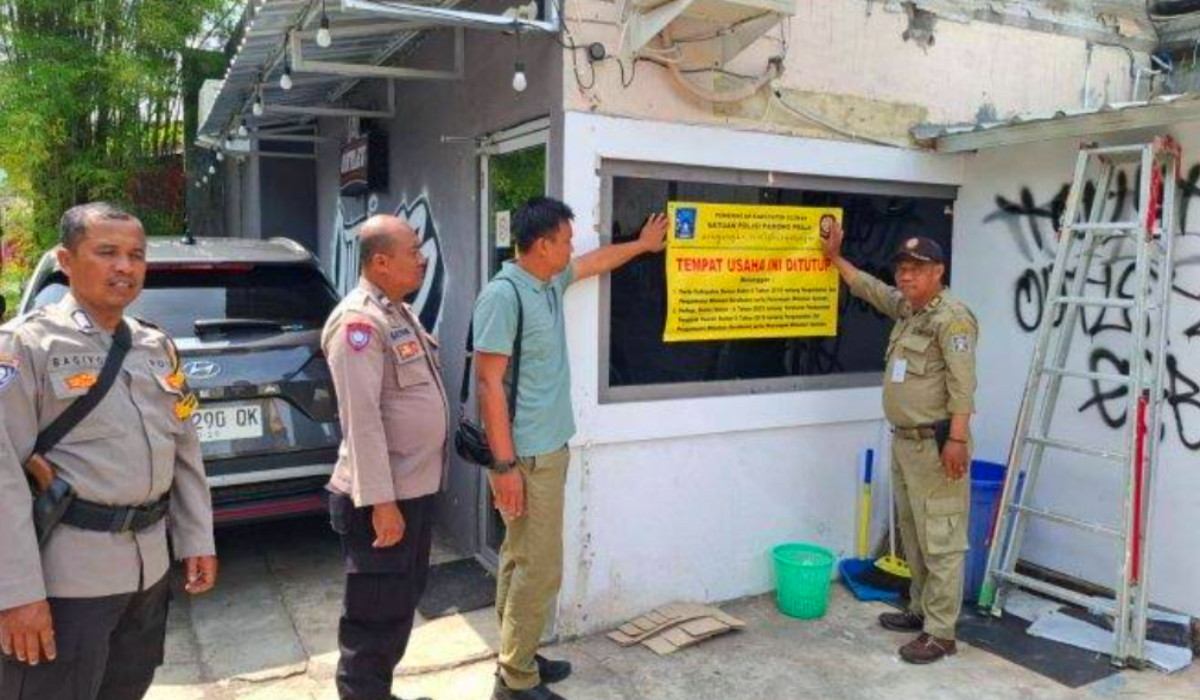 Ciptakan Wilayah yang Bersih, Pemkab Sleman Tertibkan Gerai Minuman Keras Ilegal