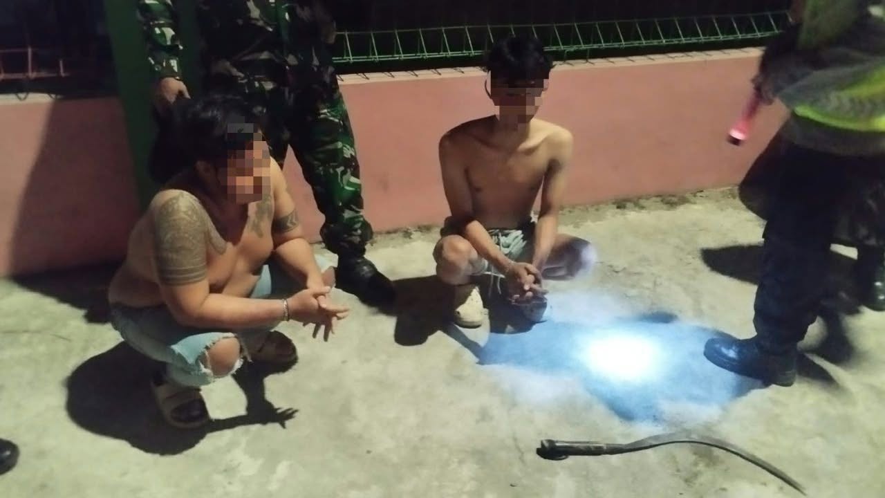 Clurit Dibuang ke Semak-semak, Dua Pria Diamankan Polisi di Sedayu