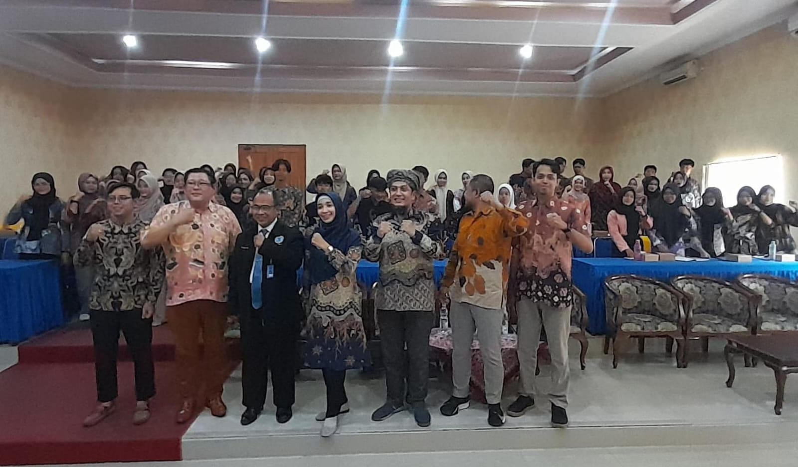 Gencarkan Edukasi Bahaya Narkoba, Kepala BNNK Tegal Berikan Kuliah Umum P4GN Bagi Mahasiswa UPS