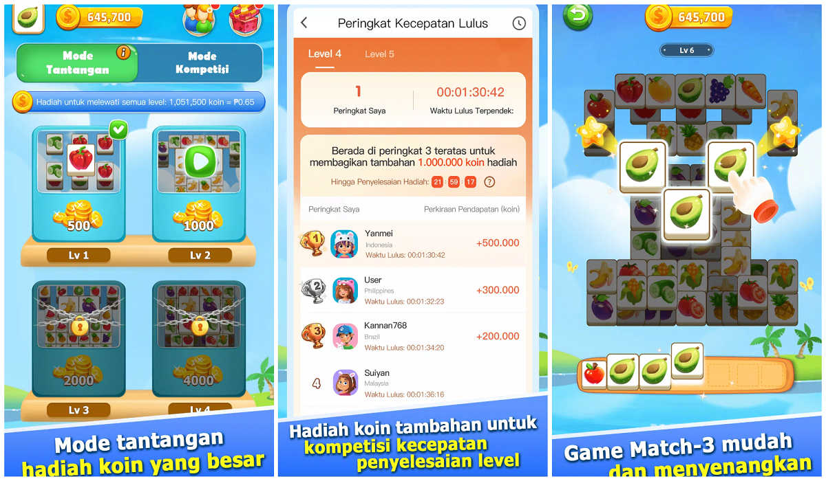 Serunya Bermain Game Penghasil Uang Fun Crush, Dapat Saldo DANA Gratis hingga Rp100 Ribu Per Hari