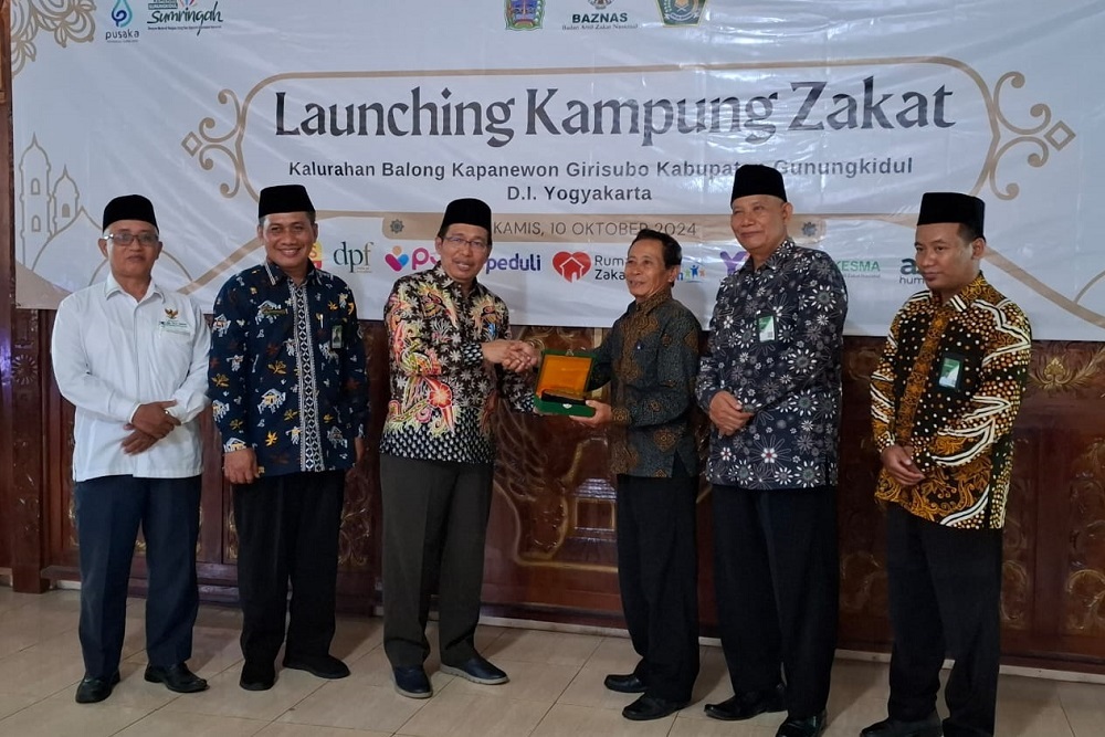 Kalurahan Balong Gunungkidul Resmi Ditetapkan Sebagai Kampung Zakat Oleh Kemenag