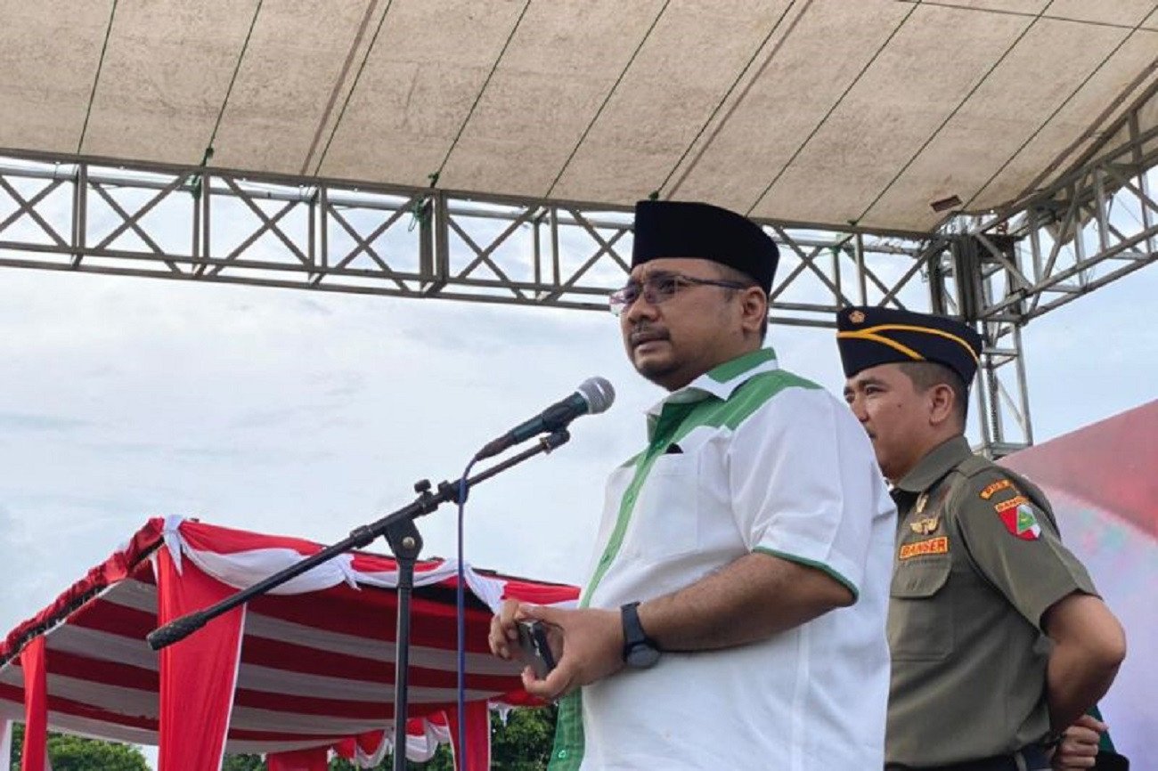 Peringatan Maulid Nabi SAW di Yogyakarta, Gus Yaqut Ingatkan Ansor dan Banser Jangan Lakukan Hal Ini, Kualat