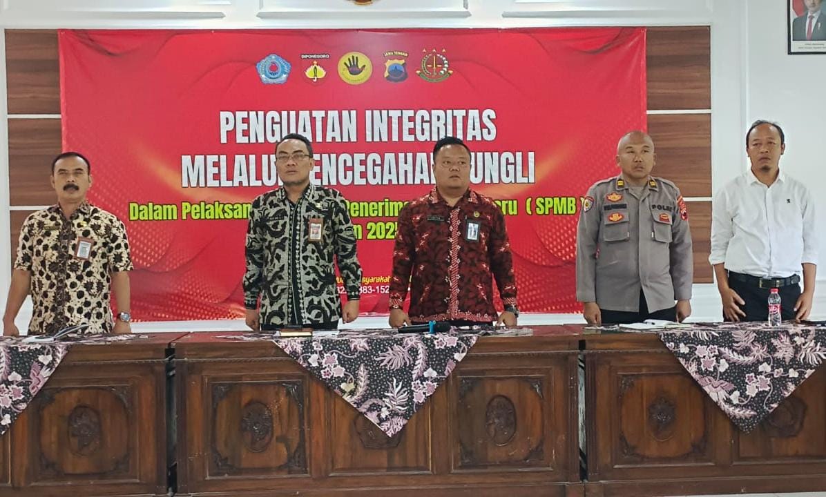 Cegah Praktik Pungli, Guru Hingga Kepsek di Brebes Digembleng Penguatan Integritas Jelang SPMB