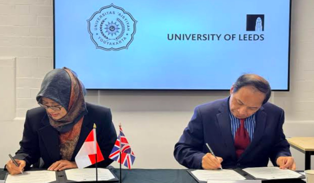 Buka Peluang Emas Baru, UNISA Yogyakarta Tekan Kerja Sama dengan University of Leeds