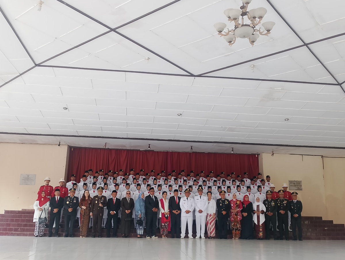 Penampilan Paskibraka Sleman Jadi Sorotan HUT RI ke-80, Bupati Berikan Apresiasi