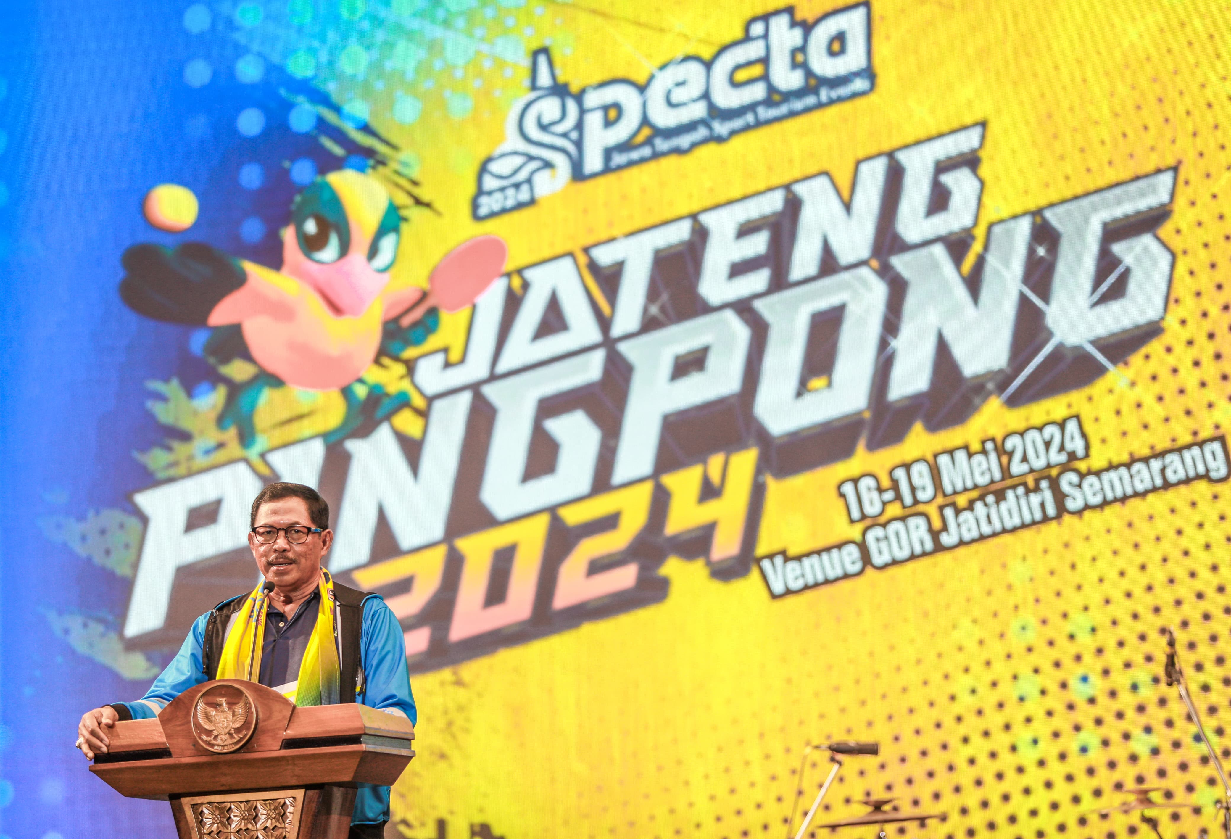 1.144 Atlet Tenis Meja Ramaikan Specta Jateng Pingpong 2024