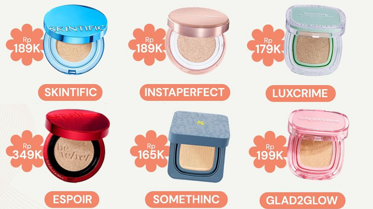 Rahasia Make Up Anti Luntur Dan Bebas Minyak Dengan Pilih Cushion Paling Cocok