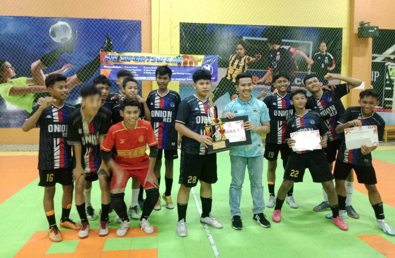 An Sportswear Futsal Competitions, Tim Futsal SMPN 2 Brebes Sabet Juara 1