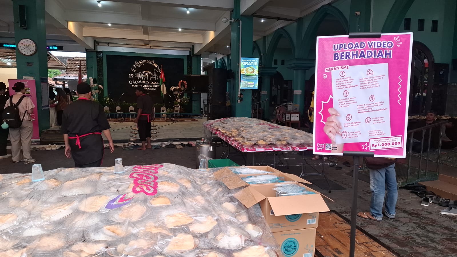 KRJ ke-22 Sediakan 3.800 Porsi Buka Puasa Gratis Setiap Hari, Libatkan 500 Relawan dan 400 Pedagang