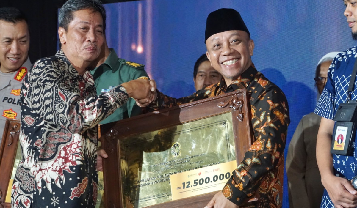 9 Seniman dan 20 Pengelola Bangunan Cagar Budaya Terima Penghargaan dari Pemkot Yogyakarta