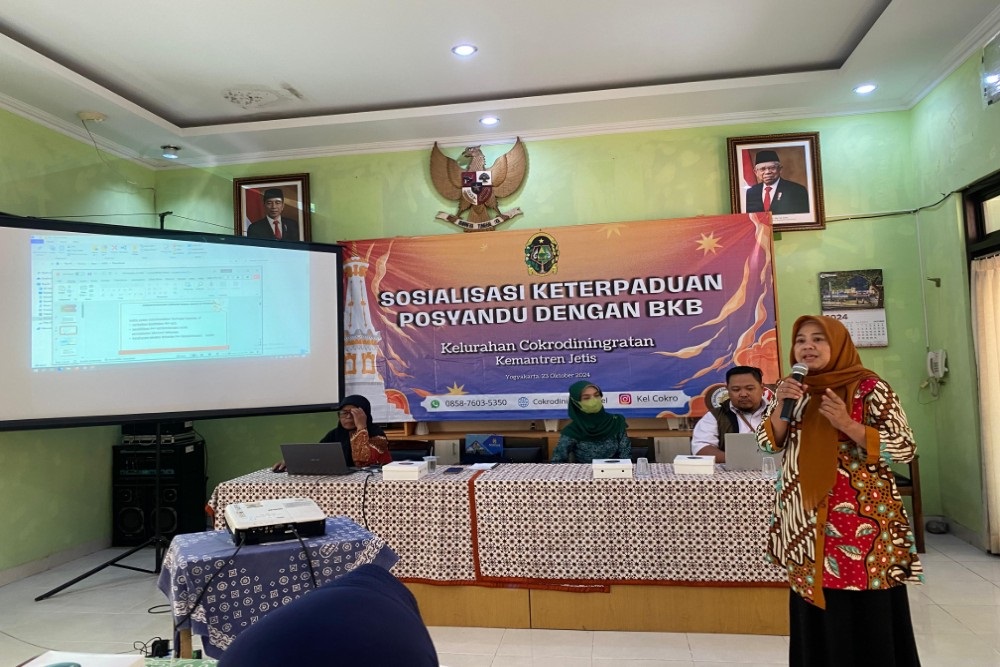 Kelurahan Cokrodiningratan Jogja Terus Memperkuat Keterpaduan Antara Posyandu dengan BKB