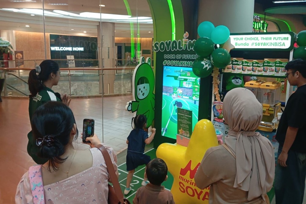 Morinaga Soya Gelar Instalasi Lari Interaktif Menuju Soyalympic The Final Game 2025