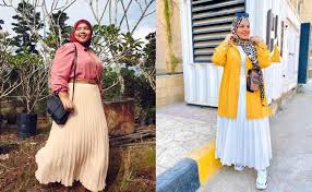 Gaya Fashion Hijab Untuk Wanita Badan Berisi, Agar Lebih Percaya Diri Dan Makin Modis