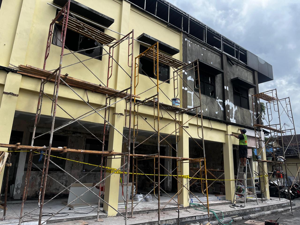 Polda DIY Alami Kerugian Rp28 Miliar Pasca Kerusuhan, Pelayanan Publik Sudah Pulih