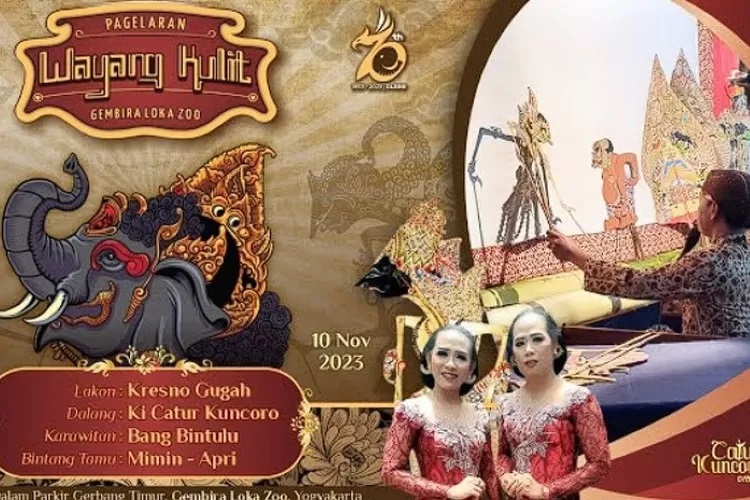 HUT ke-70, Gembira Loka Zoo Gelar Wayang Kulit Semalam Suntuk