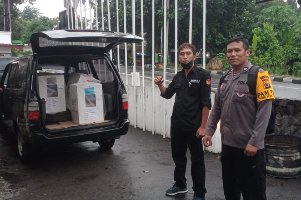 23 TPS di DIY Coblosan Ulang dan Lanjutan, Polisi Lakukan Pengamanan