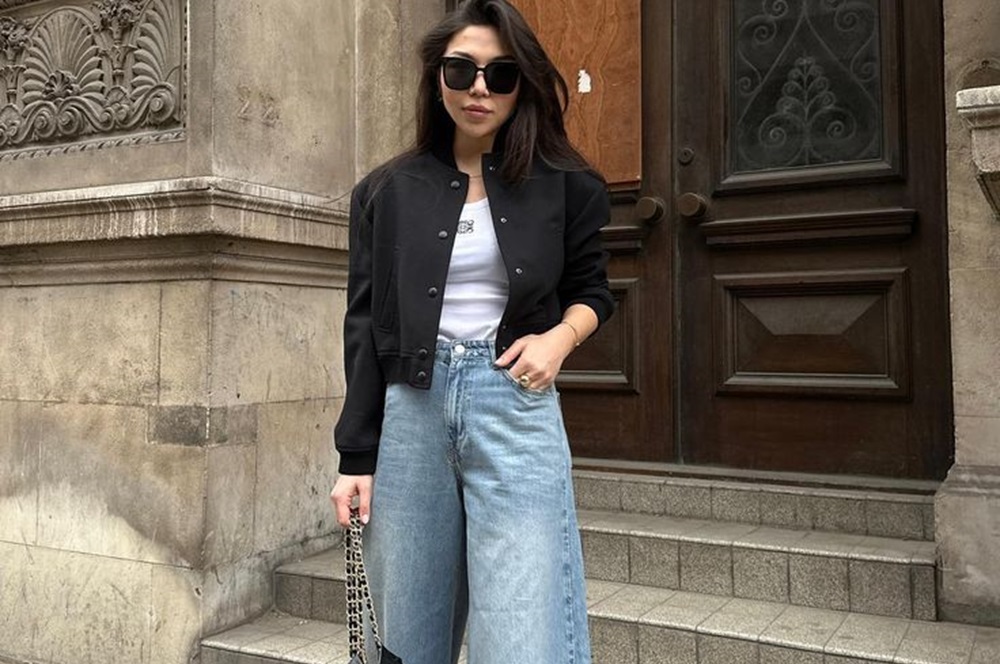 Ingin Tampil Modis Stylish? Ini Inspirasi OOTD Bisa Kamu Coba dengan Wide Leg Jeans