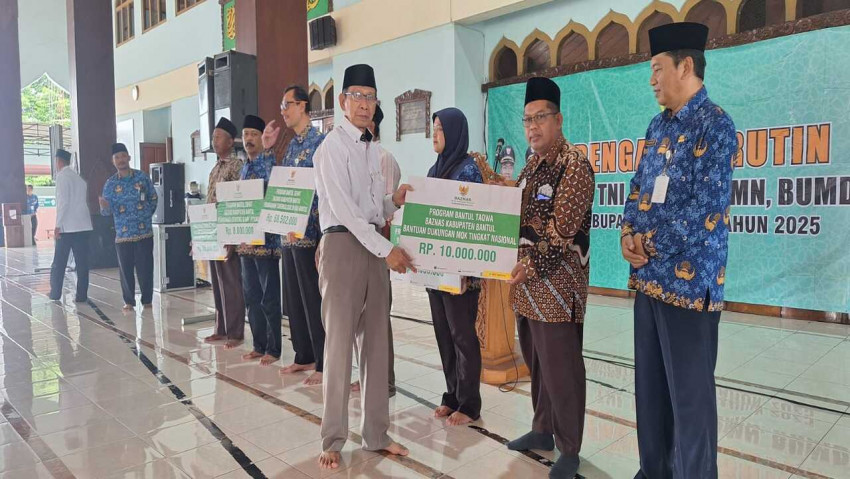 Merajut Ukhuwah, ASN hingga TNI-Polri di Bantul Gelar Pengajian Bersama