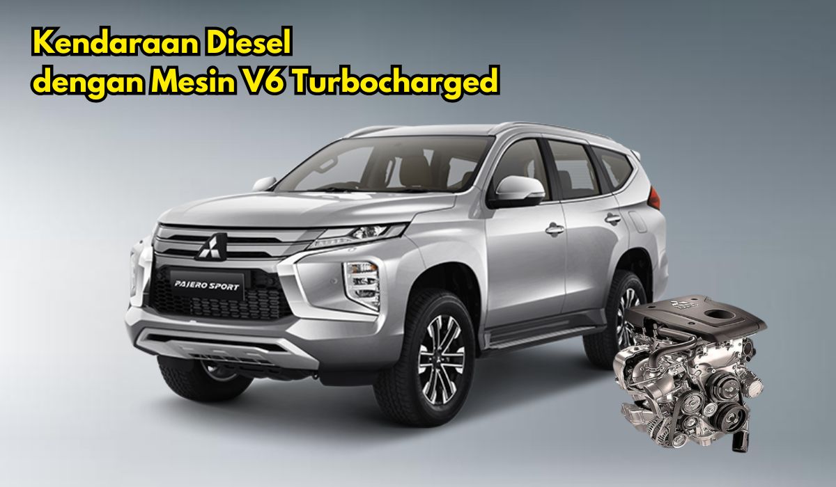 Kenalin Nih!! Mobil Baru All New Pajero Sport 2024, Kendaraan Diesel dengan Mesin V6 Turbocharged