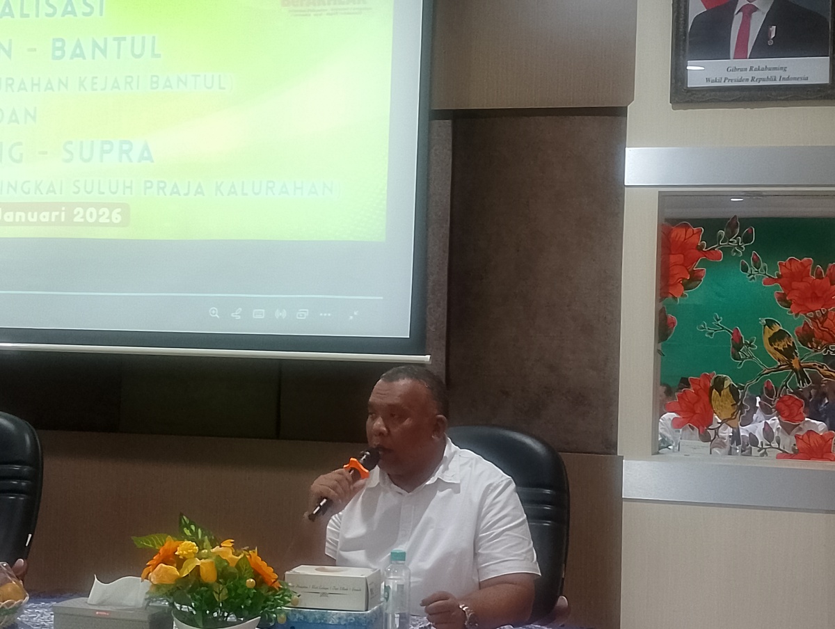 DPRD Bantul Dukung Jaksa Masuk Kelurahan untuk Pamong Transparan