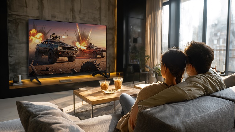 Sharp Luncurkan TV QLED 4K Terbaru, Sinematik Dengan 1 Milyar Warna