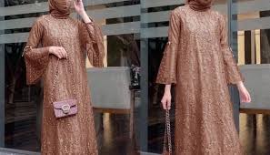 8 Tren Model Gamis Kombinasi Yang Lebih Cantik Di 2025, Detailnya Bikin Tampil Kalem Tapi Mewah