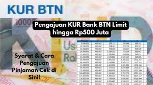 Mau Modal Usaha 300 Juta? Simak 7 Cara Ajukan Pinjaman KUR Bank BTN Proses Sangat Mudah Terjamin Aman