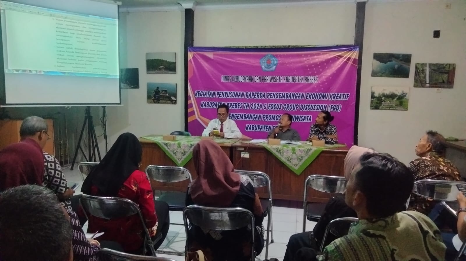 Pengembangan Wisata Brebes Lesu, Dinbudpar Bentuk Tim Kreatif Promosi Untuk Genjot Potensi