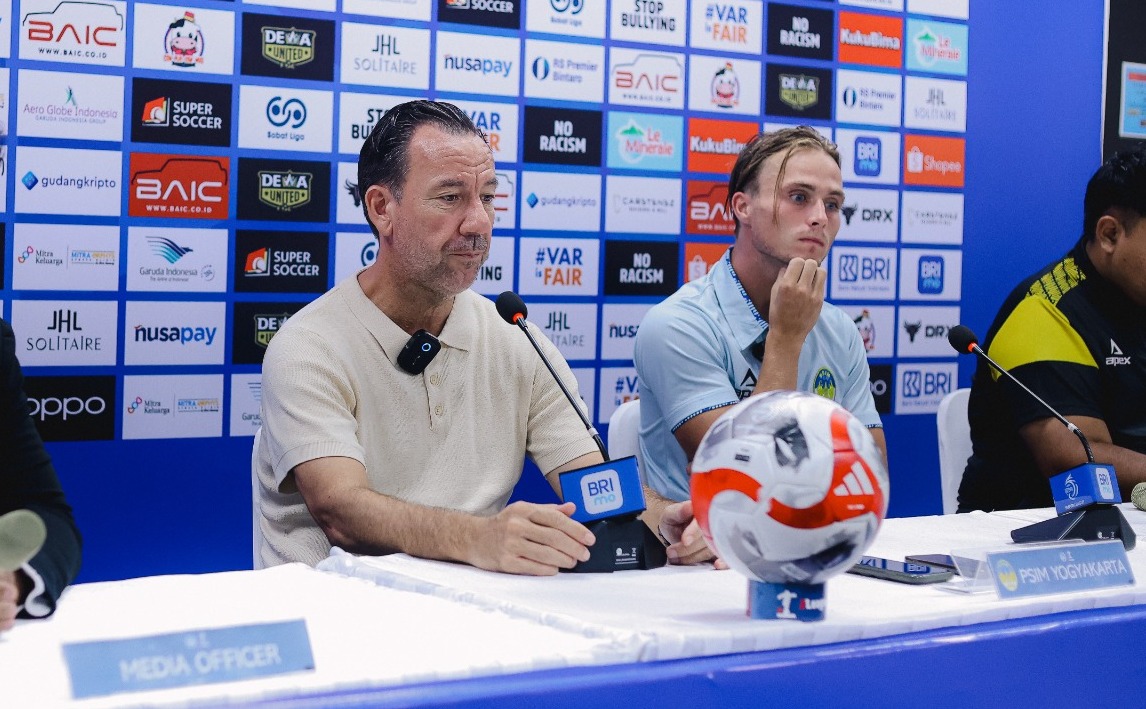 PSIM Dominan Tapi Kalah dari Dewa United, Van Gastel Blak-blakan Soal Penyebabnya
