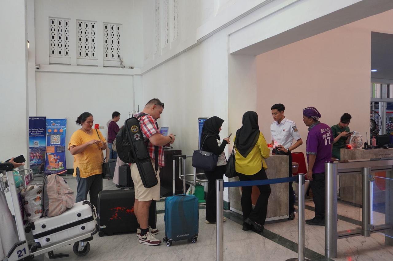 25 Ribu Penumpang KA Tinggalkan Kawasan DIY, Stasiun Yogyakarta jadi Favorit Wisatawan