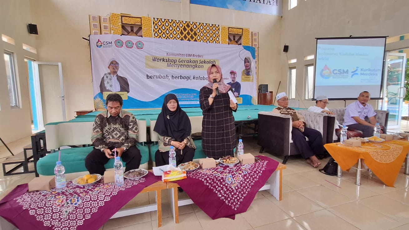 Usung Sekolah Jadi Rumah Kedua, Leader GSM Brebes Gelar Workshop Pendidikan   