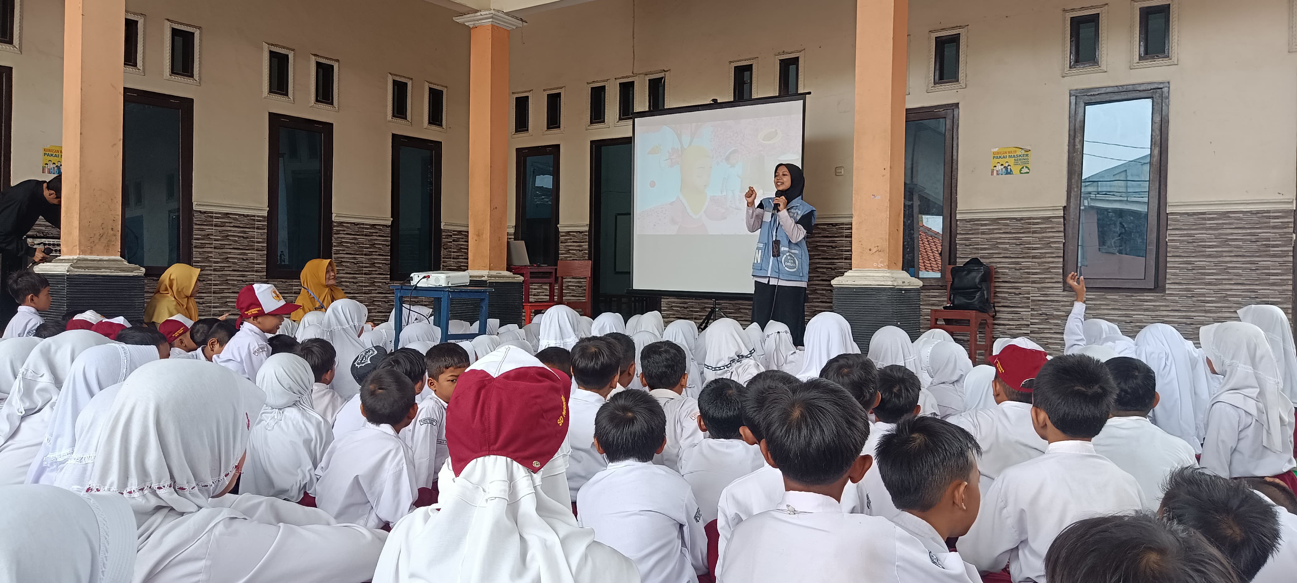 Edukasi Bahaya Narkoba, BNN Kota Tegal Sasar Anak SDN Mintaragen 2