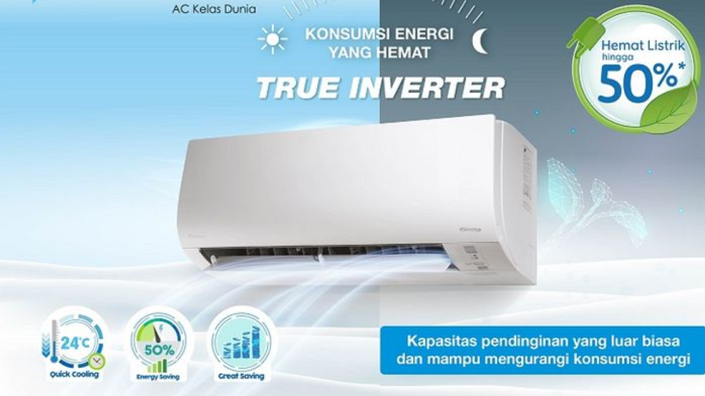 Rekomendasi AC Inverter Terbaik Indonesia Paling awet, Aman Dan Hemat