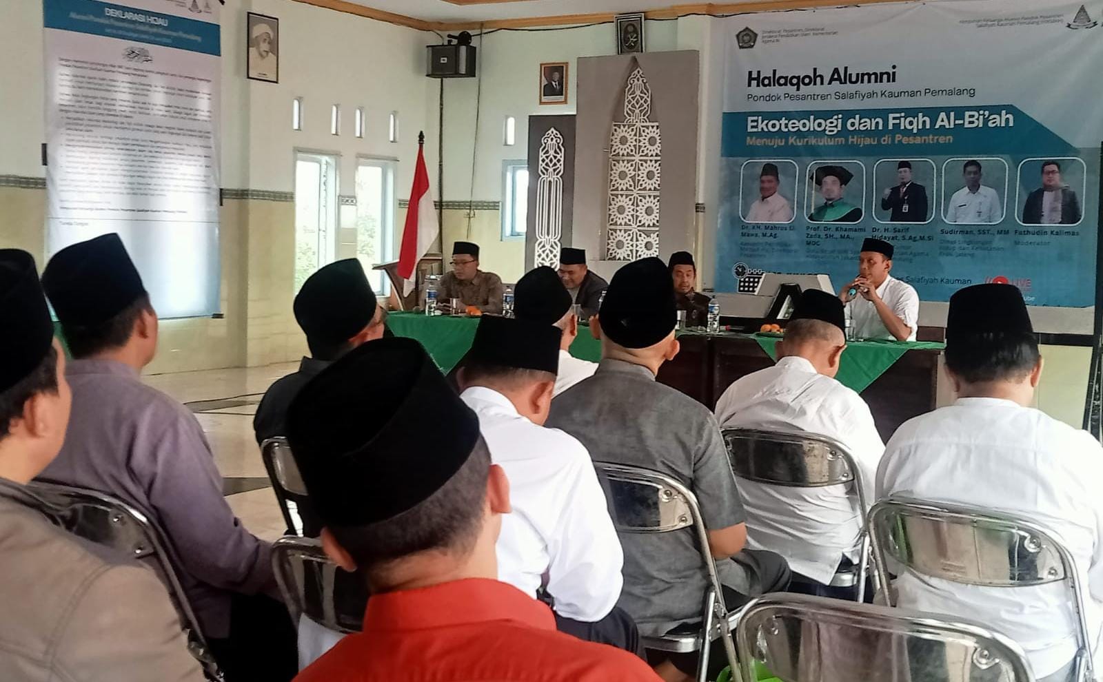 Ponpes Salafiyah Pemalang Wujudkan Kurikulum Hijau Pesantren Lewat Kajian Kitab Fiqh Al Biah