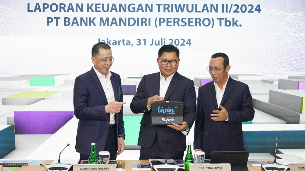 Penyaluran Kredit 2024 Kuartal II Bank Mandiri Mencapai Rp 1.532 Triliun