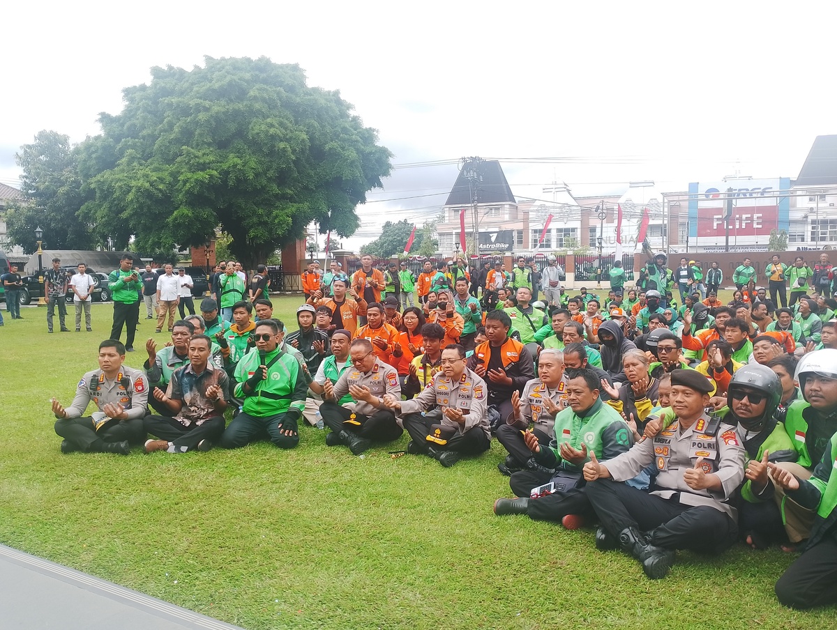 Ojol Jogja Turun ke Jalan: Desak Proses Hukum Oknum Brimob yang Tewaskan Affan