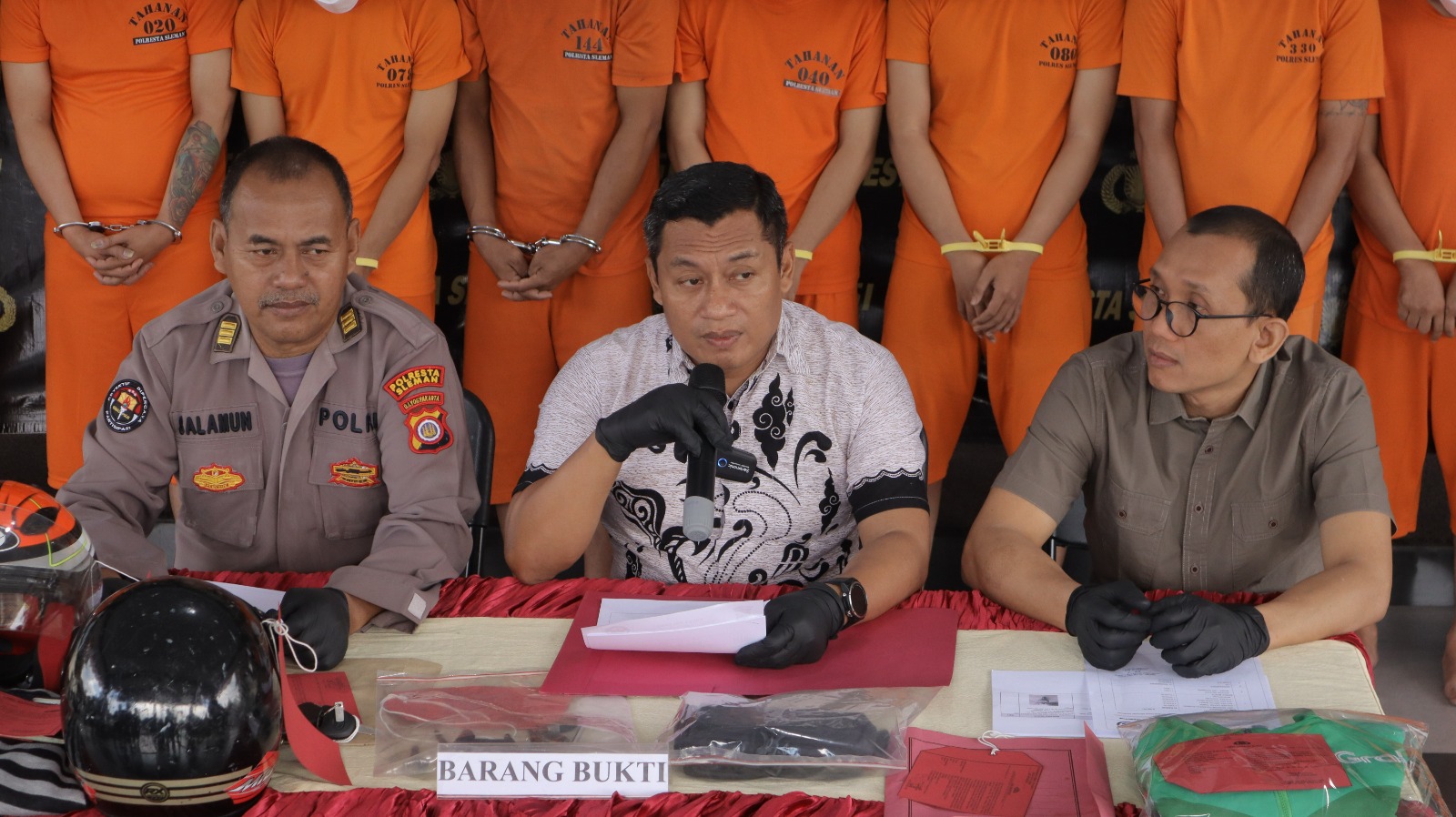 12 Tersangka Curanmor Sleman Diringkus, Mayoritas Bukan Warga Lokal