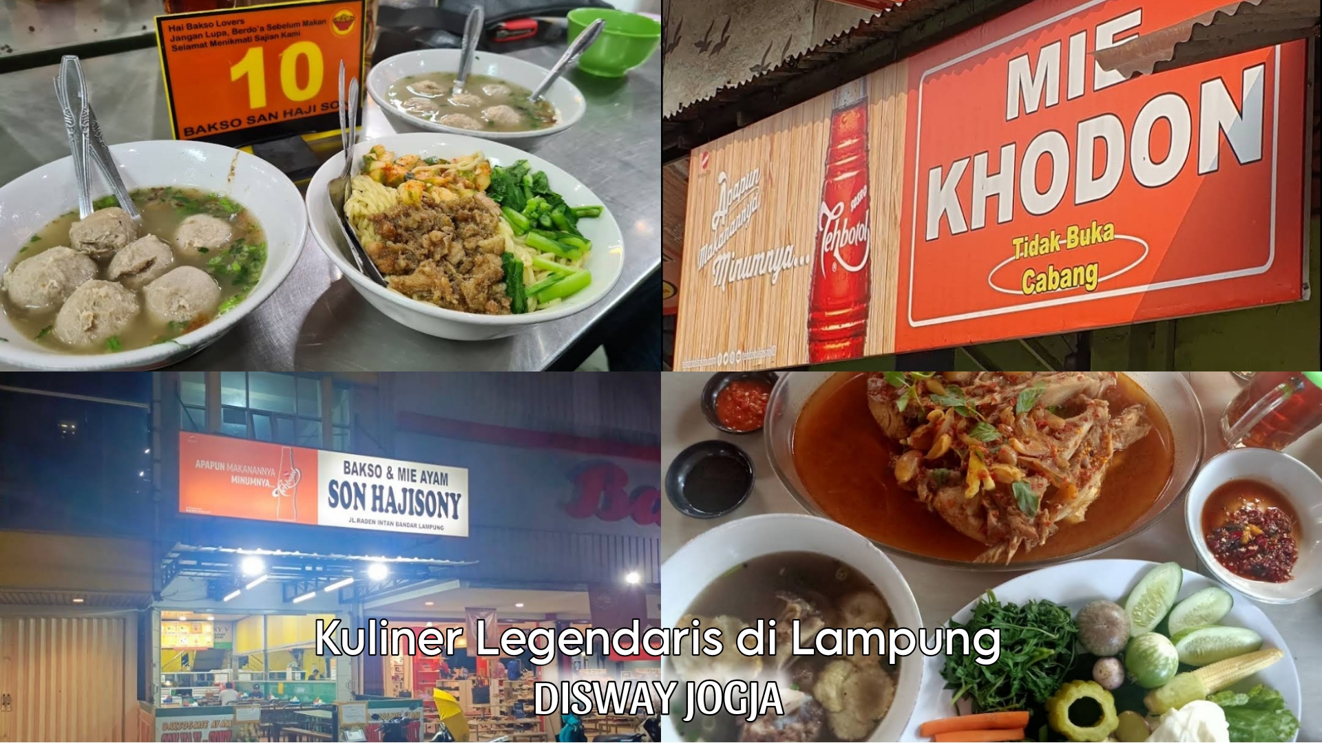 Lebaran di Lampung? Jangan Lewatkan Tempat Wisata Terbaru 2024 Kuliner Legendaris, Rasanya Nagih Banget!