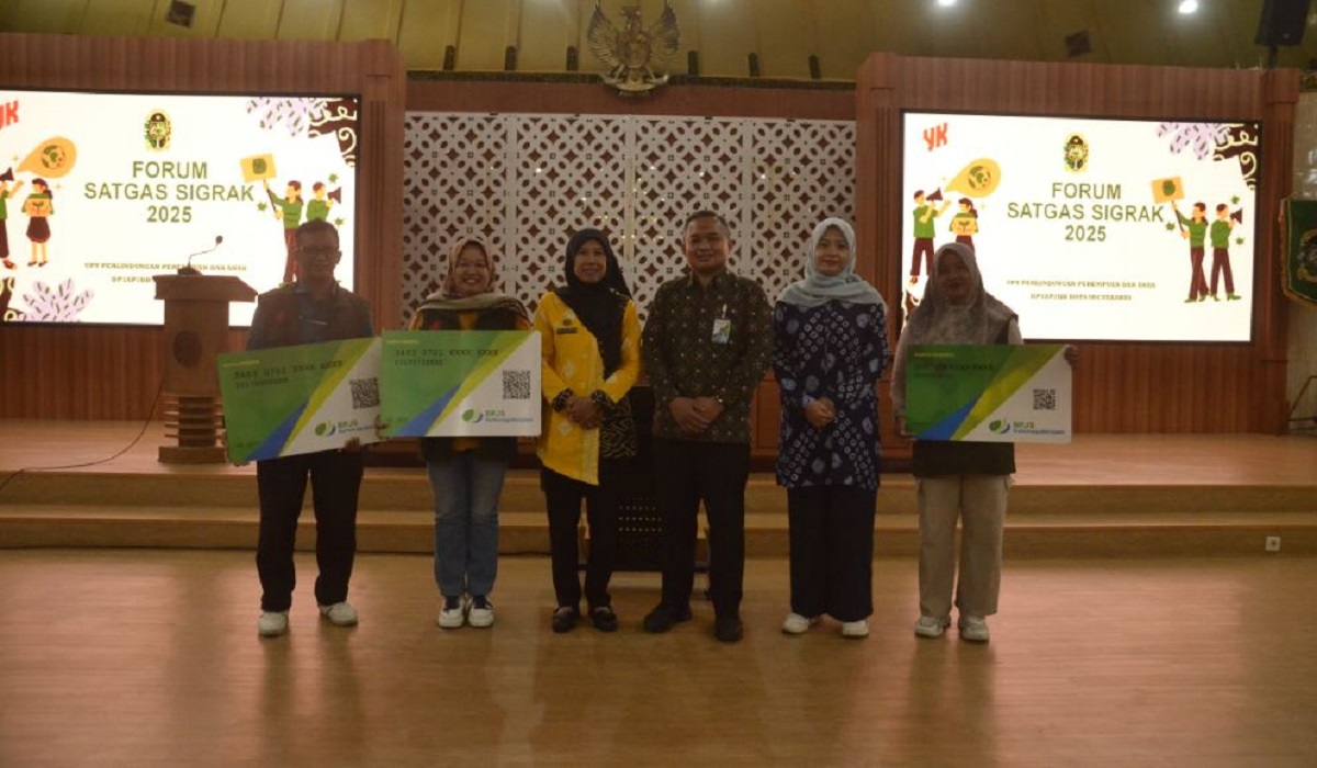 Bentuk Dukungan, Pemkot Yogyakarta Beri Perlindungan Sosial untuk Para Satgas SIGRAK