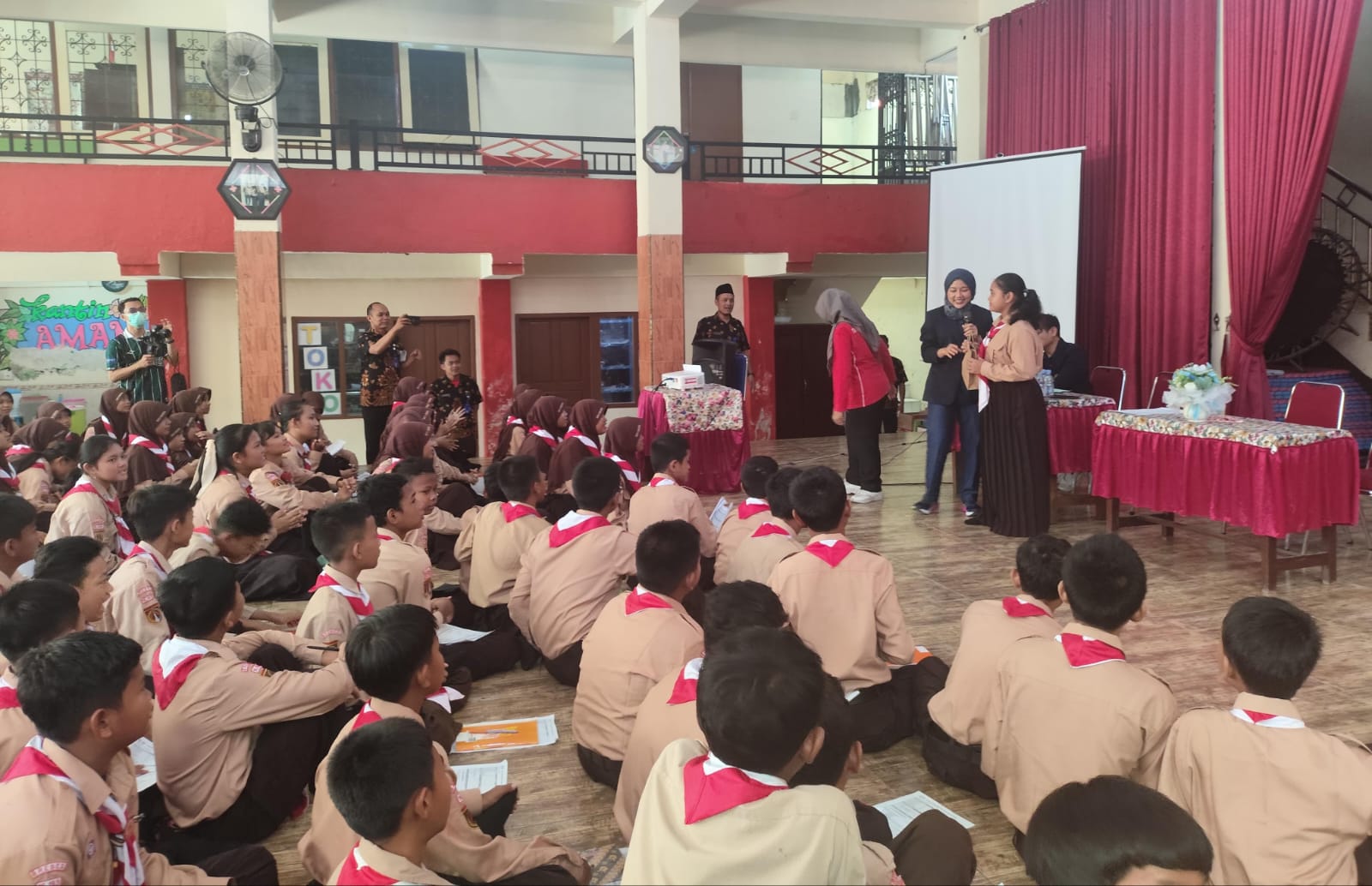 RSUD Brebes Gandeng Persatuan Dokter Paru Indonesia Cabang Jateng Edukasi Pelajar SMP Bahaya Rokok