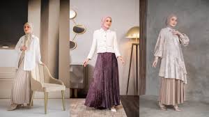 Inspirasi Style OOTD Kondangan Hijab Dengan Rok Plisket, Bikin Penampilan Yang Elegan dan Modis