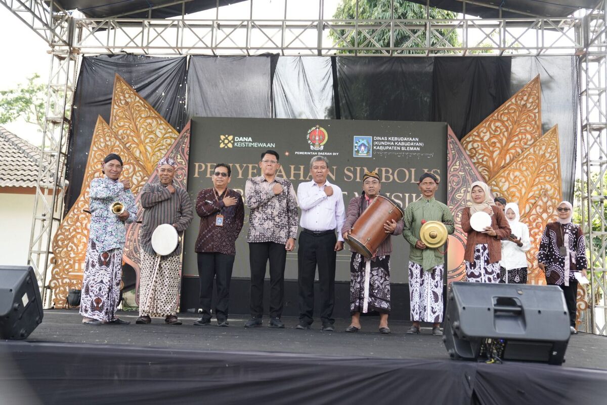 19 Kelompok Budaya di Sleman Dapat Hibah Alat Musik Rp238 Juta