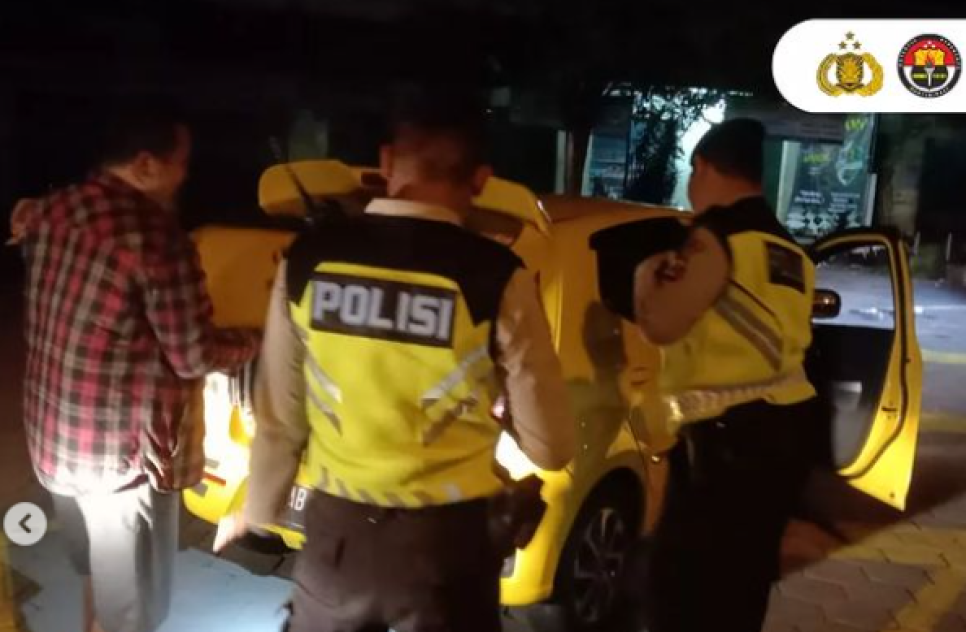 Antisipasi Gangguan Kamtibmas, Polsek Rayon 1 Polresta Yogyakarta Razia Kendaraan