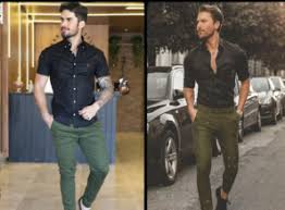 8 Referensi Paduan Outfit Style Kemeja Hitam Cowok, Yang Pasti Simple Elegan Dijamin Tambah Keren