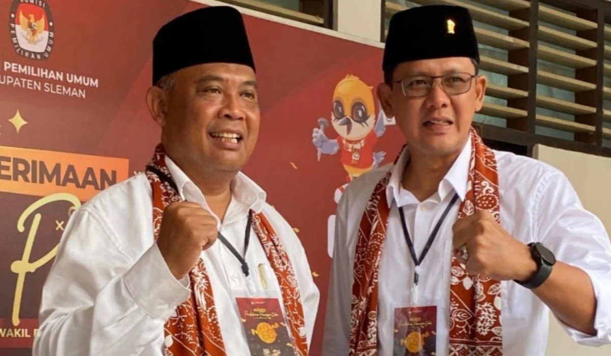 Tembus 62 Persen, Paslon Bupati Sleman Harda-Danang Sujud Syukur dan Ucapkan Banyak Terima Kasih