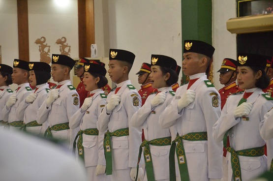  38 Anggota Paskibraka Kota Yogyakarta Siap Mengibarkan Merah Putih di Balai Kota