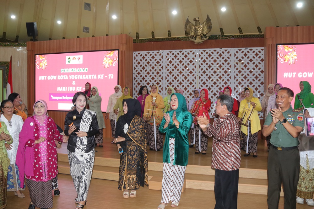 Pemkot Yogyakarta Gelar Puncak Peringatan Hari Ibu dan HUT GOW, Perempuan Berdaya Kunci Utama Kemajuan Bangsa